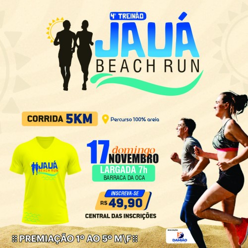 4º TREINÃO JAUÁ BEACH RUN