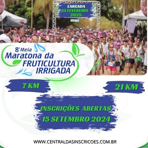 8ª MEIA MARATONA DA FRUTICULTURA IRRIGADA 2025